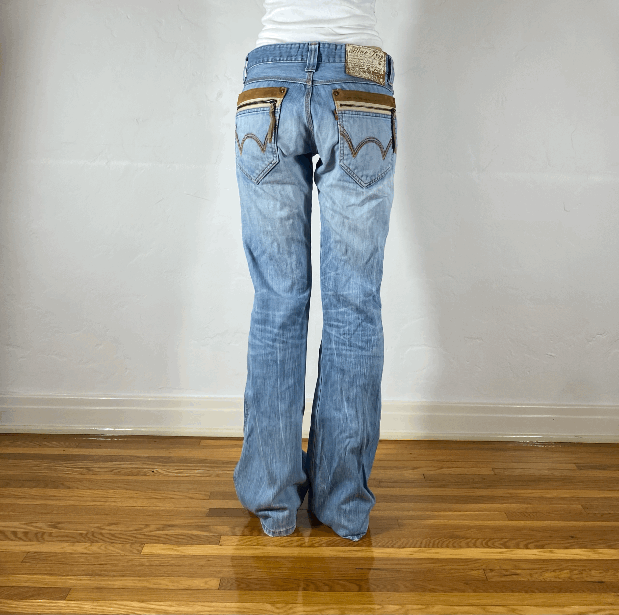 Edwin Light Blue Flare Jeans, M
