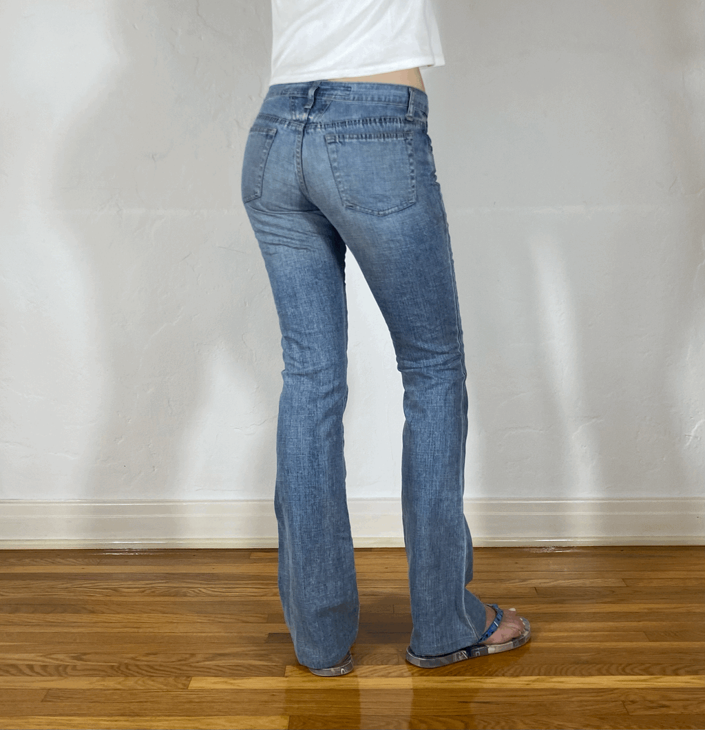 Marithe + Francois Girbaud Straight Jeans, XS/S