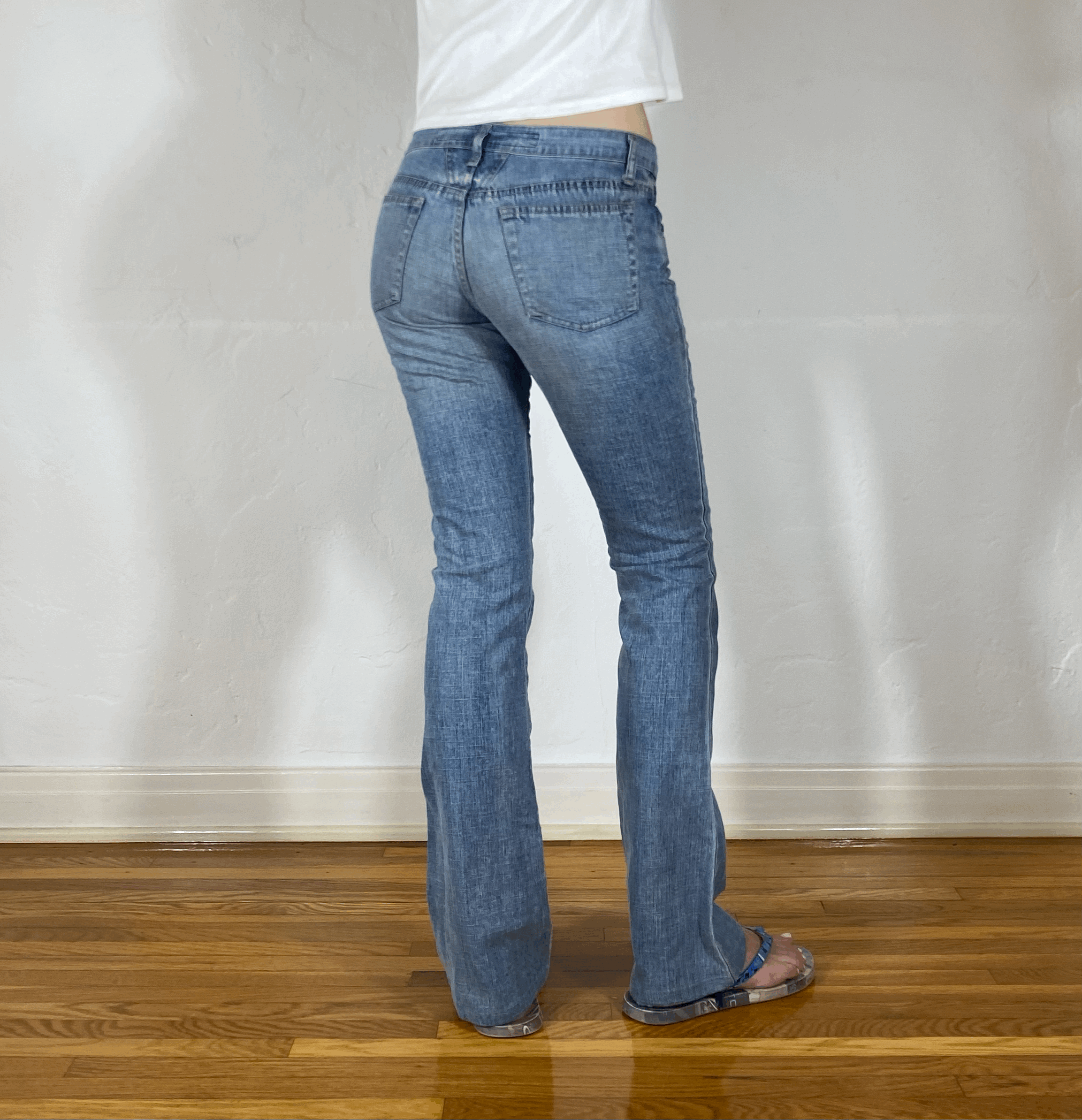 Marithe + Francois Girbaud Straight Jeans, XS/S