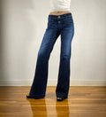Marithe + Francois Gibraud Boot Cut Jeans, XS/S