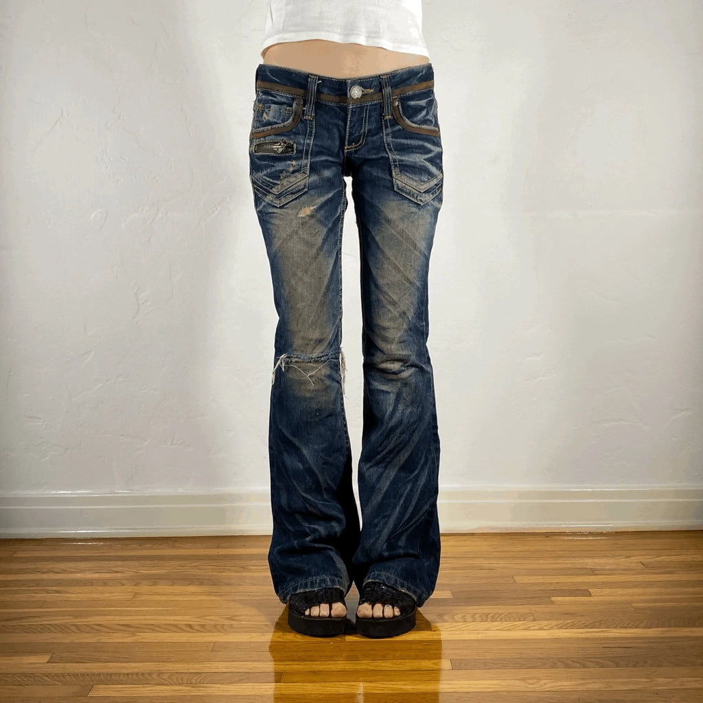 Lolita Studded Jeans, XS/S