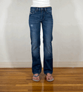 Diesel Relaxed Soft True Blue Jeans, S