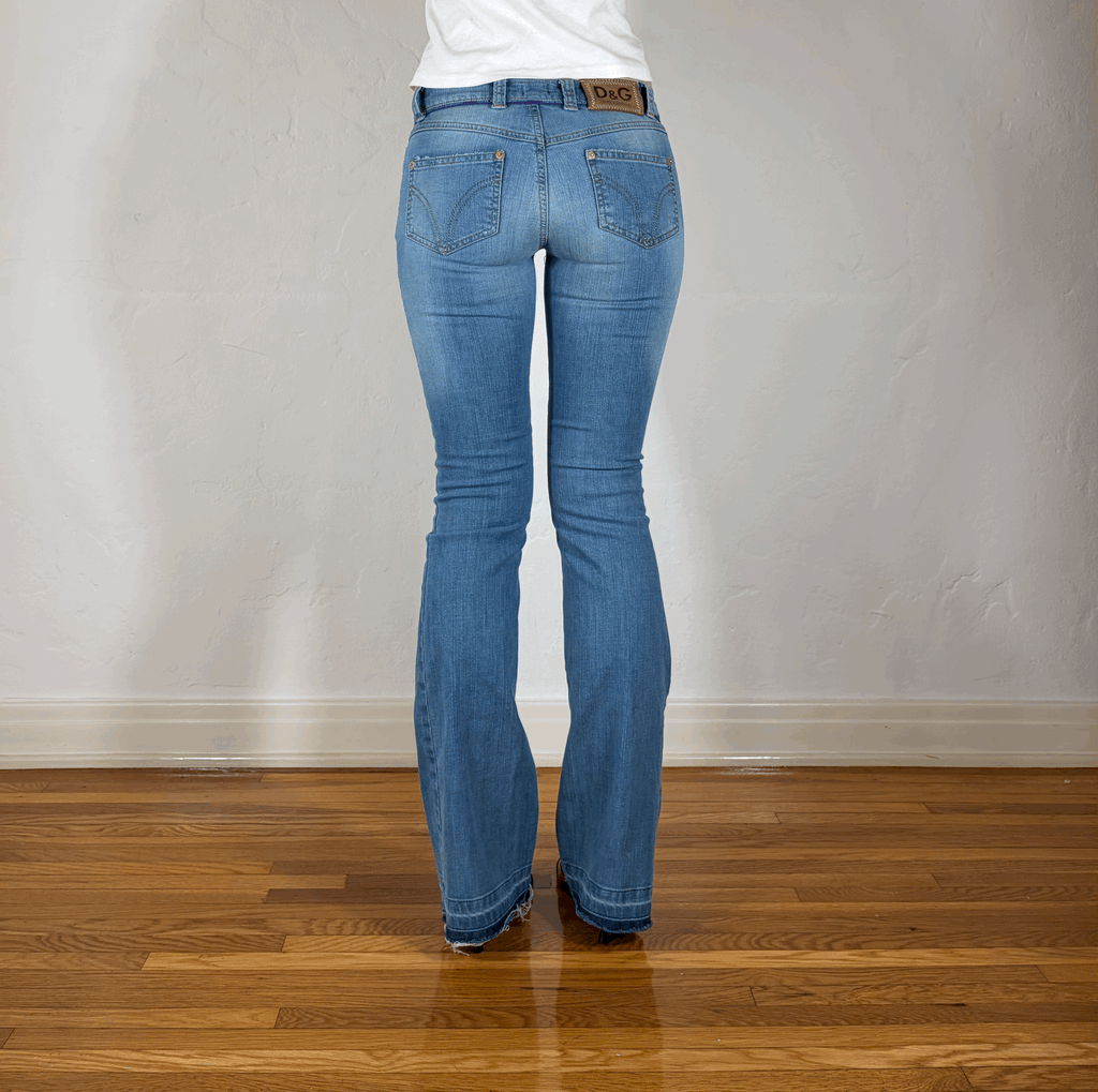 Dolce & Gabbana Low Rise Jeans, XS