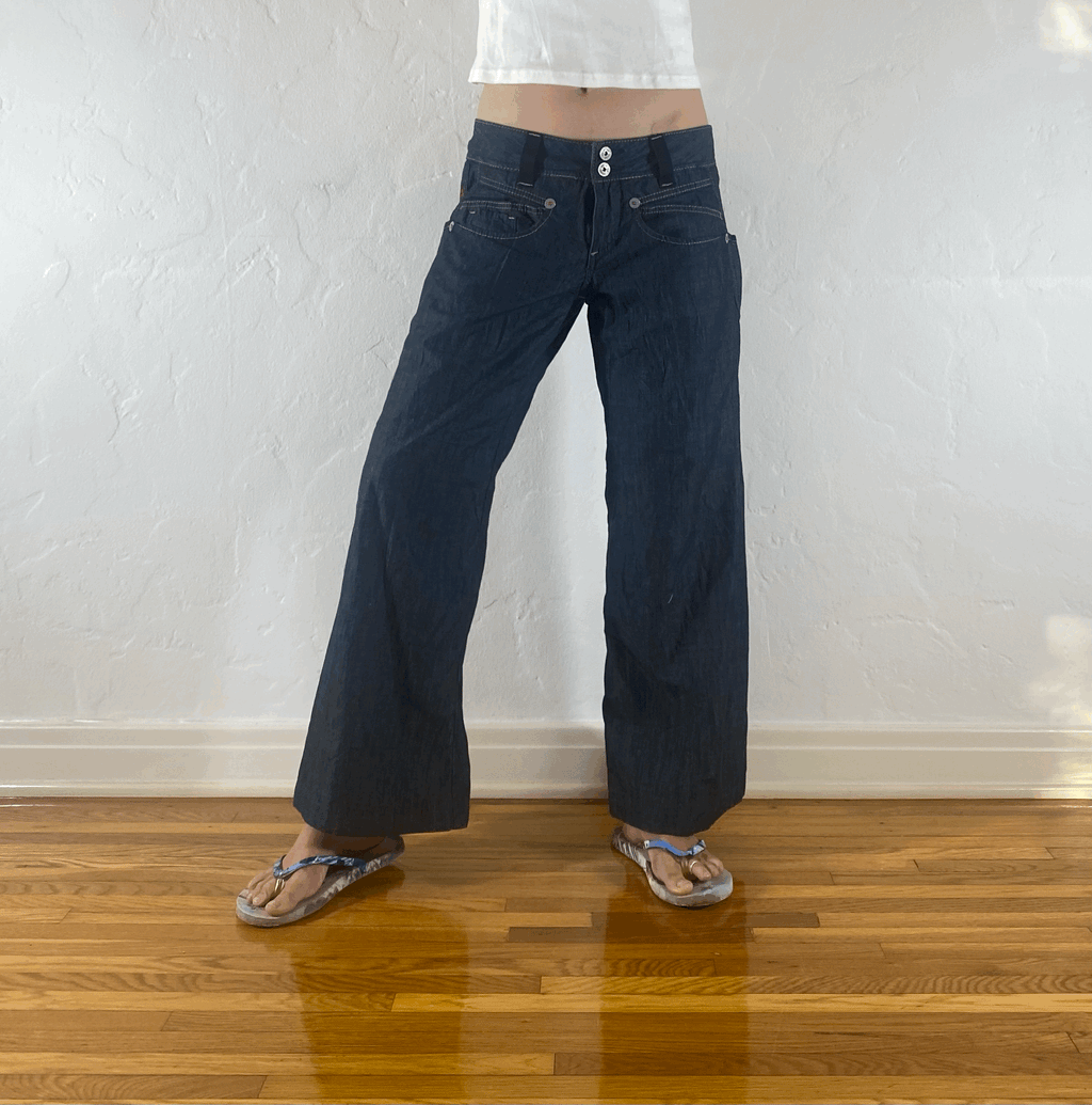 Marithe + Francois Girbaud Cropped Jeans, L