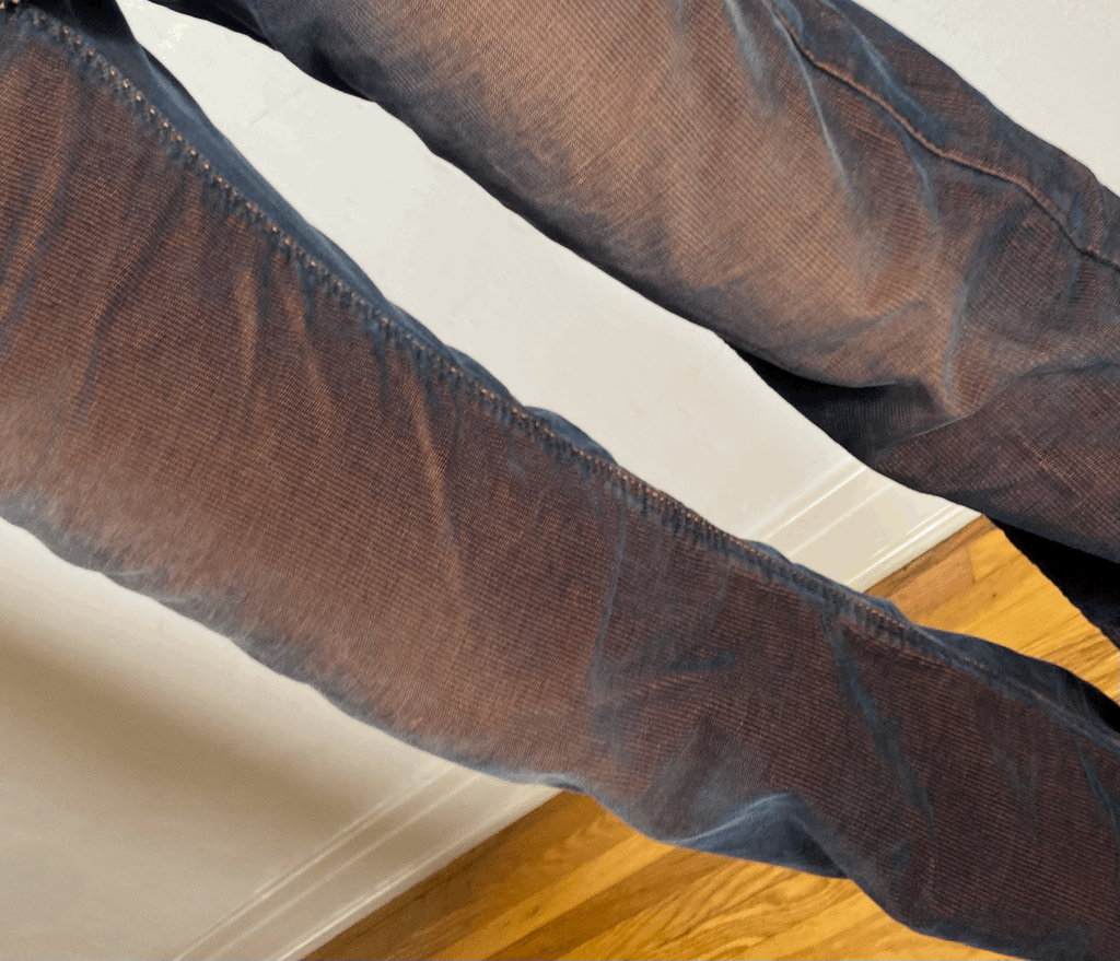 Edwin Corduroy Rust Flare Jeans, M
