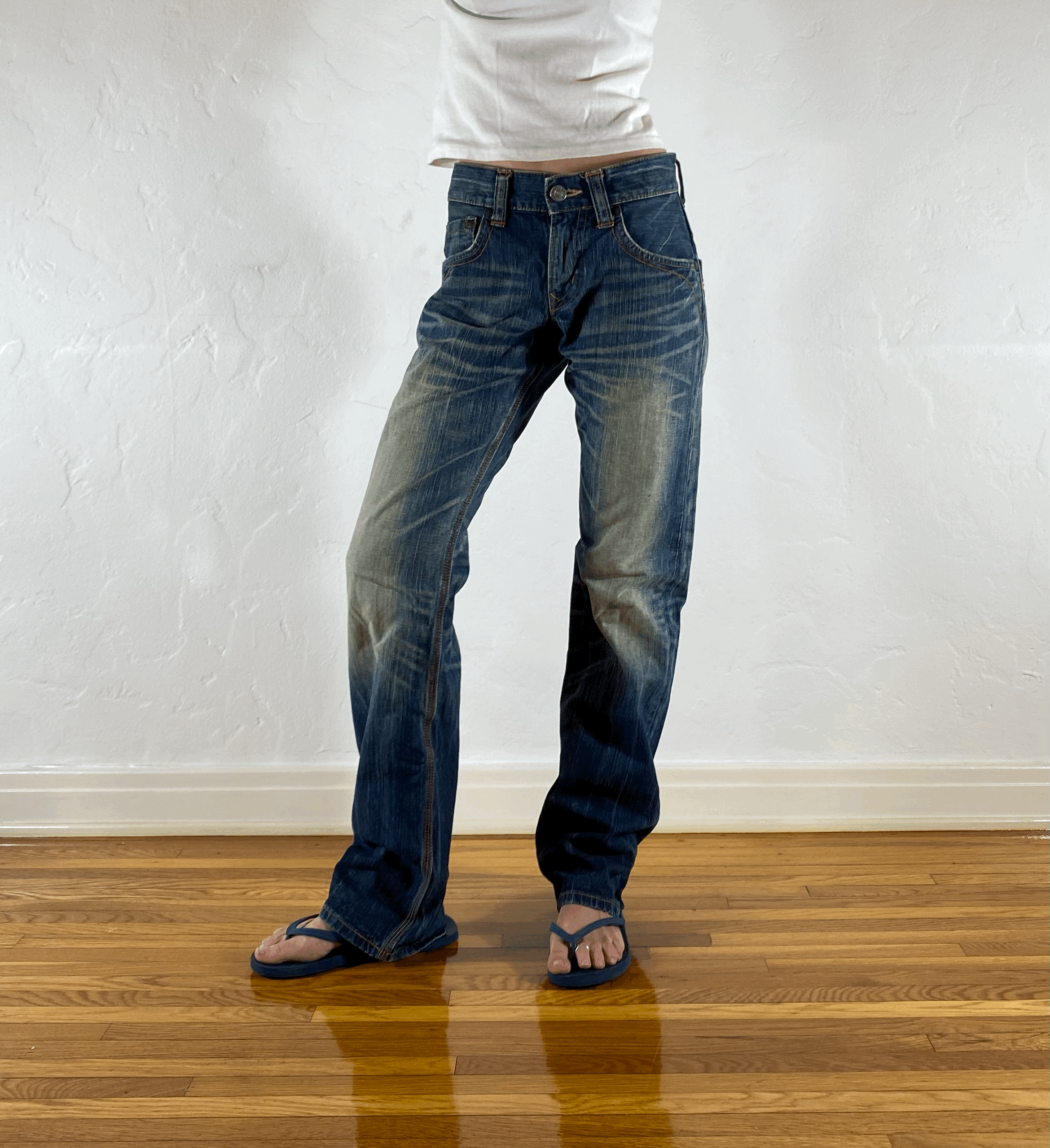 Edwin Orange Stitch Jeans, S