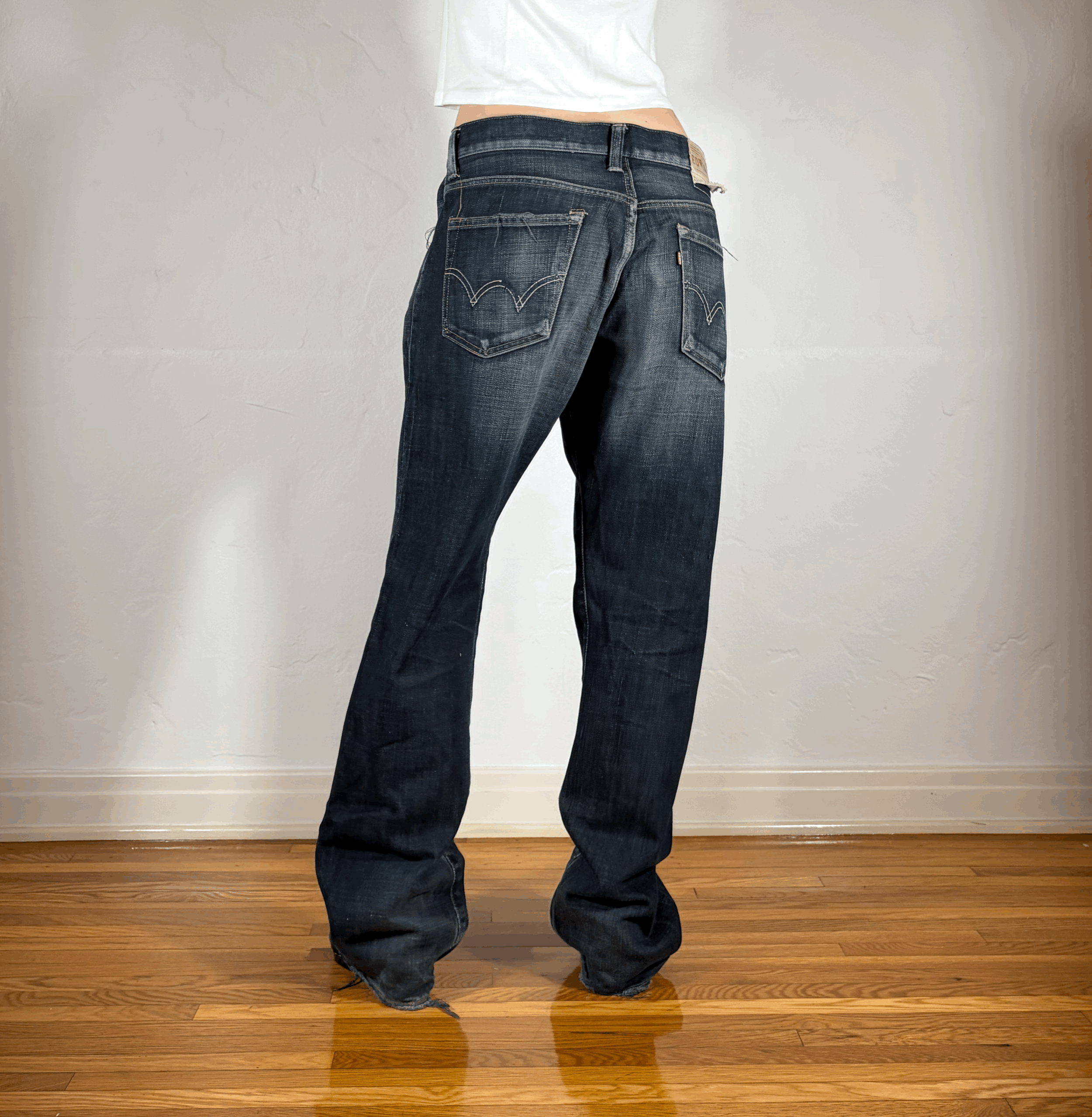 Edwin Soft Gray/Blue Jeans, L