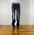 Diesel Relaxed Ombre Wash Jeans, M
