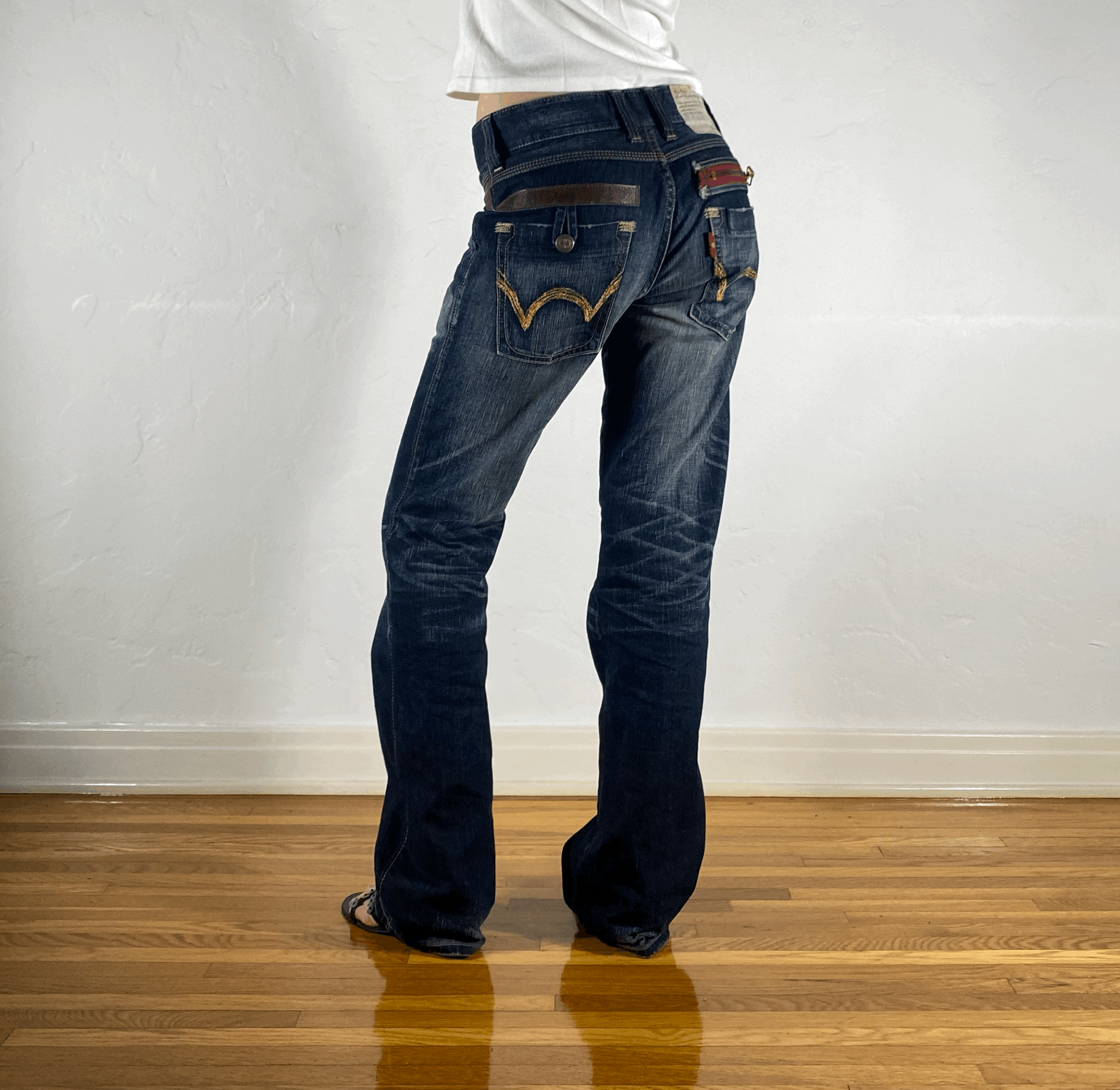 Edwin True Blue Faded Jeans, S/M