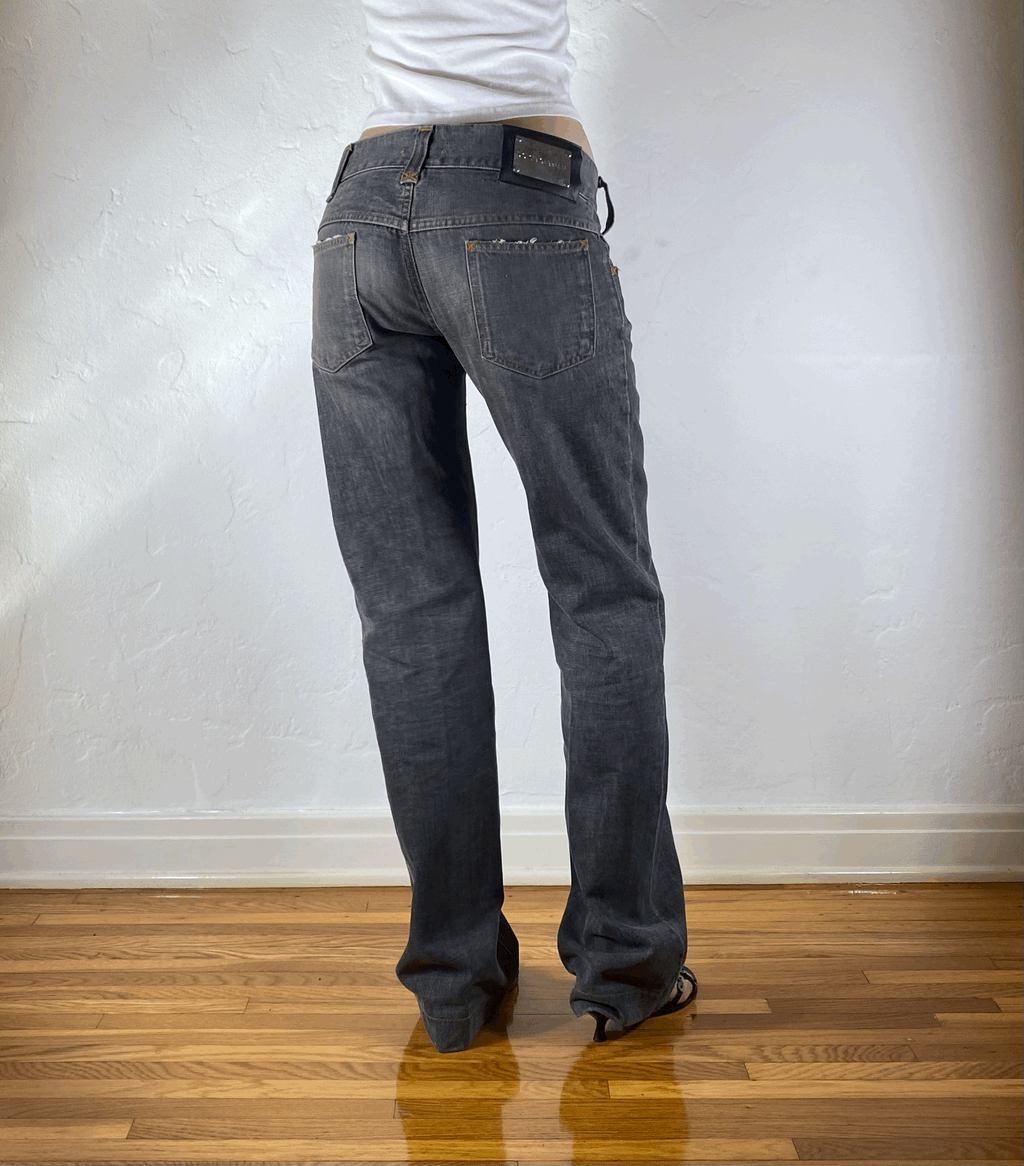 Dolce & Gabbana Gray Jeans, S/M