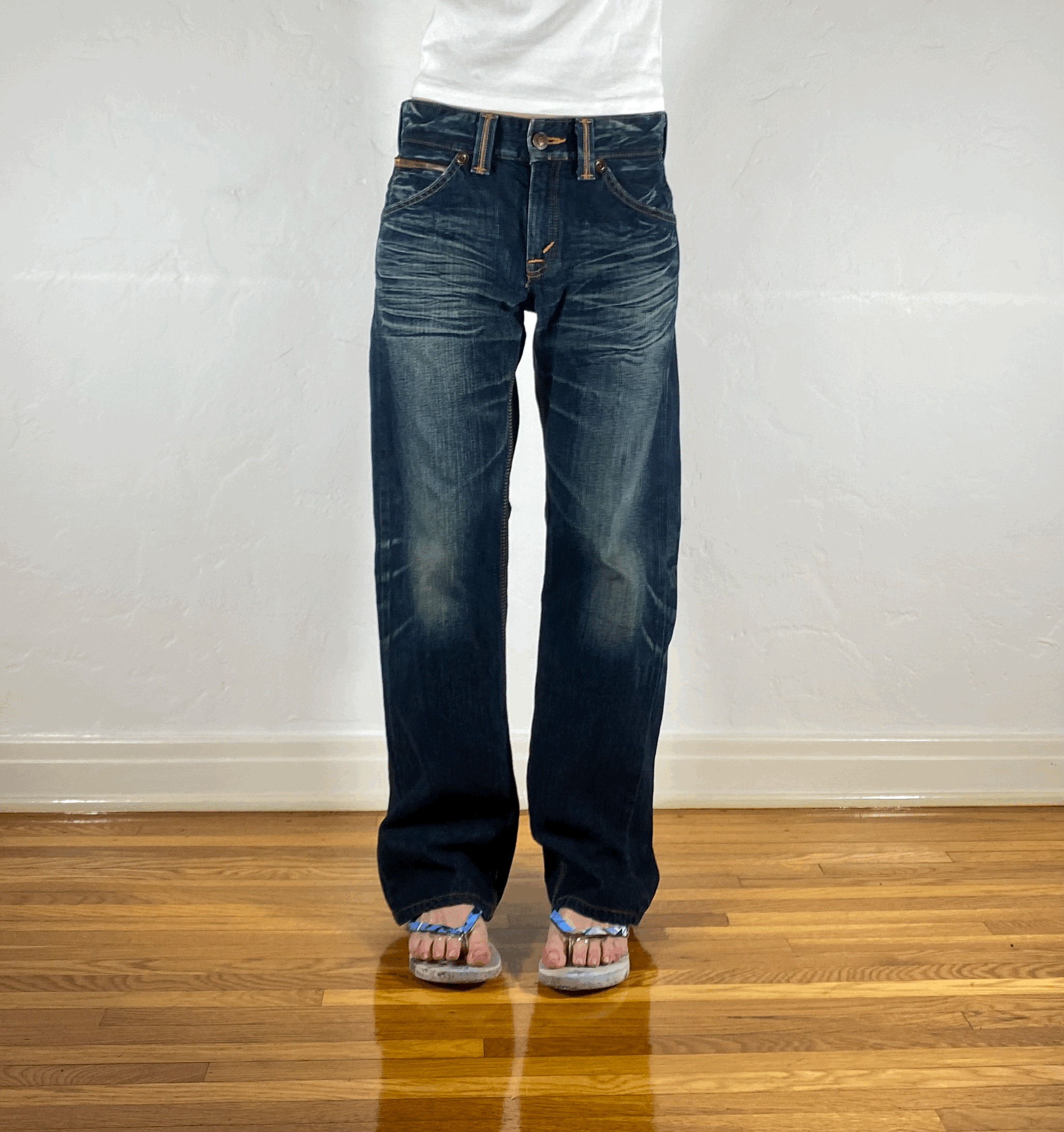 Edwin True Blue Faded Jeans, S