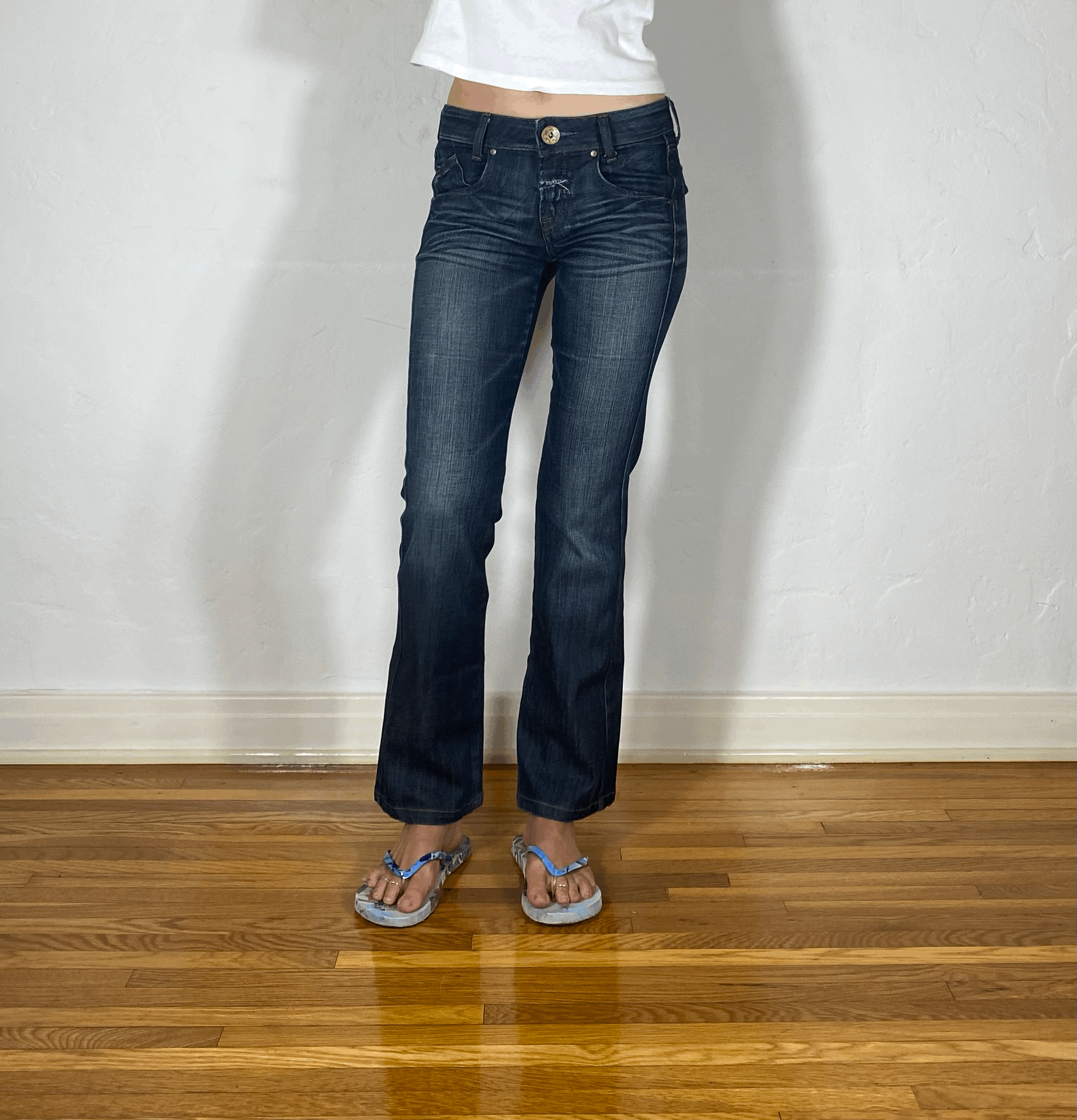 Marithe + Francois Girbaud Straight Jeans, XS