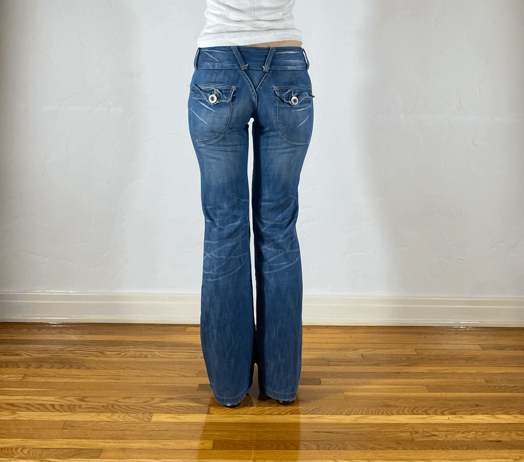 Studio RP Rainbow Stitch Jeans, XS/S
