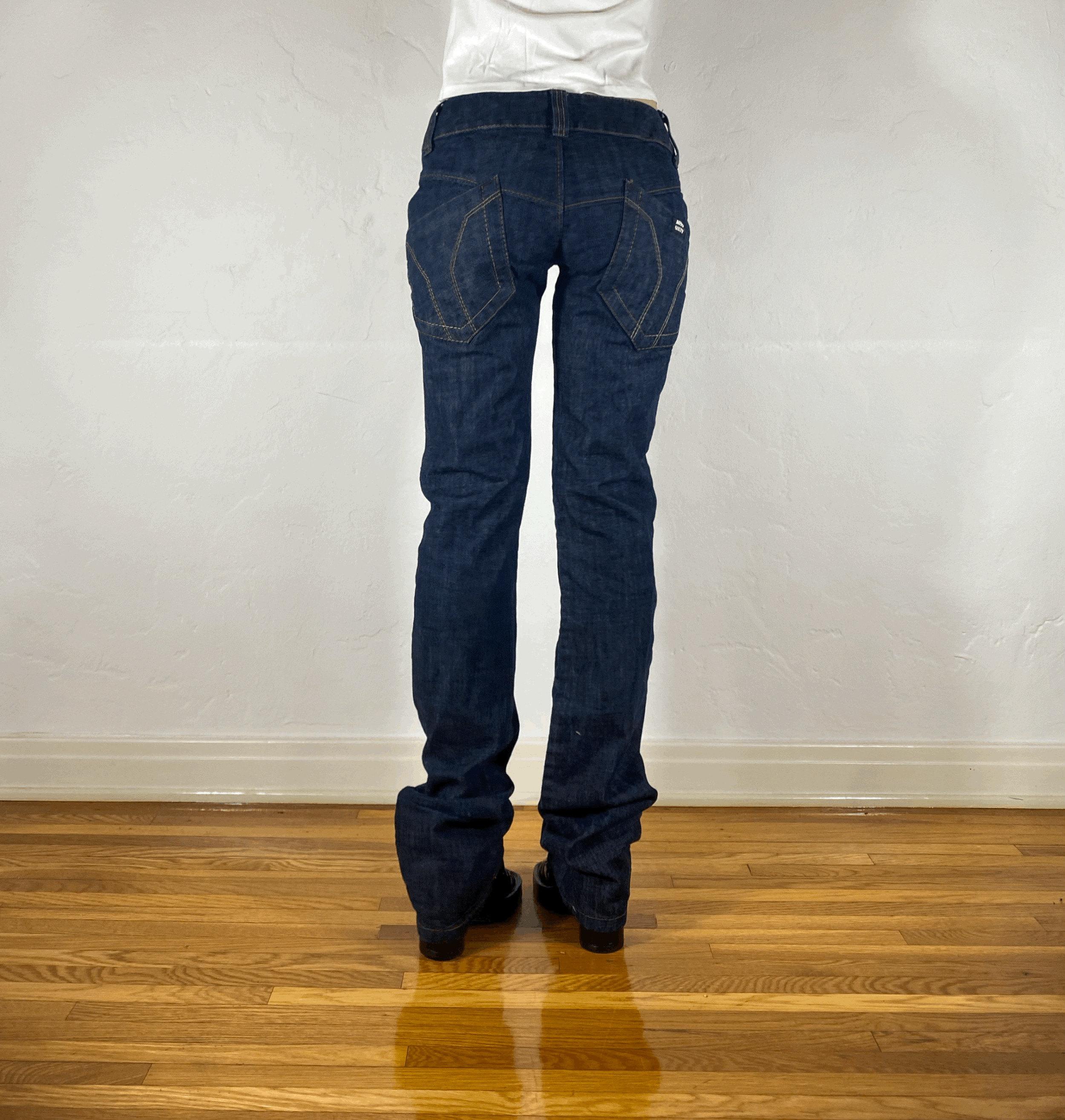 Miss Sixty Leggy Low Rise Jeans, XS