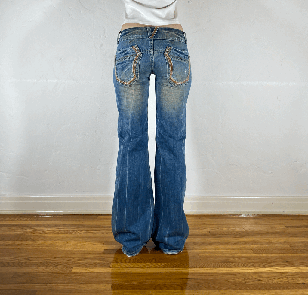 Studio RP Rainbow Stitch Jeans, XS