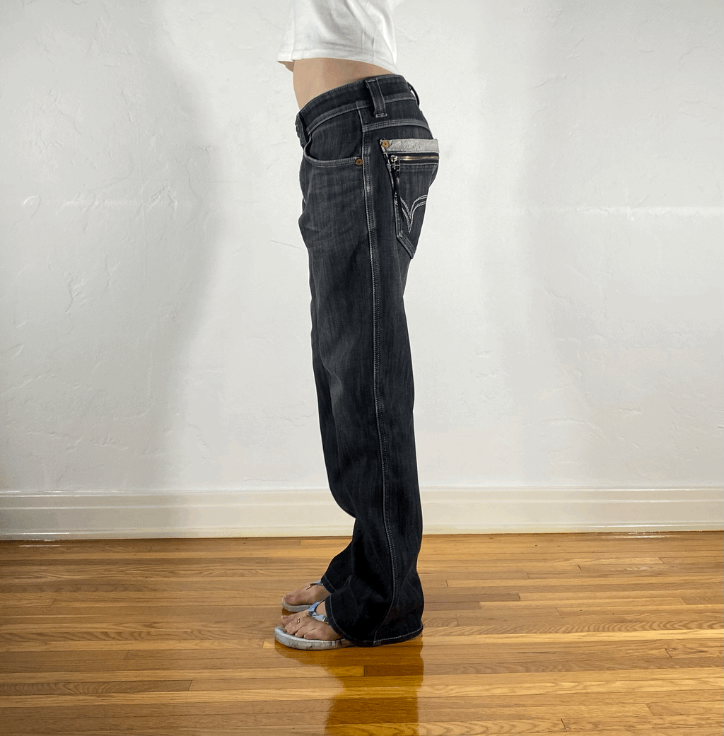 Edwin Dark Gray Jeans, M/L