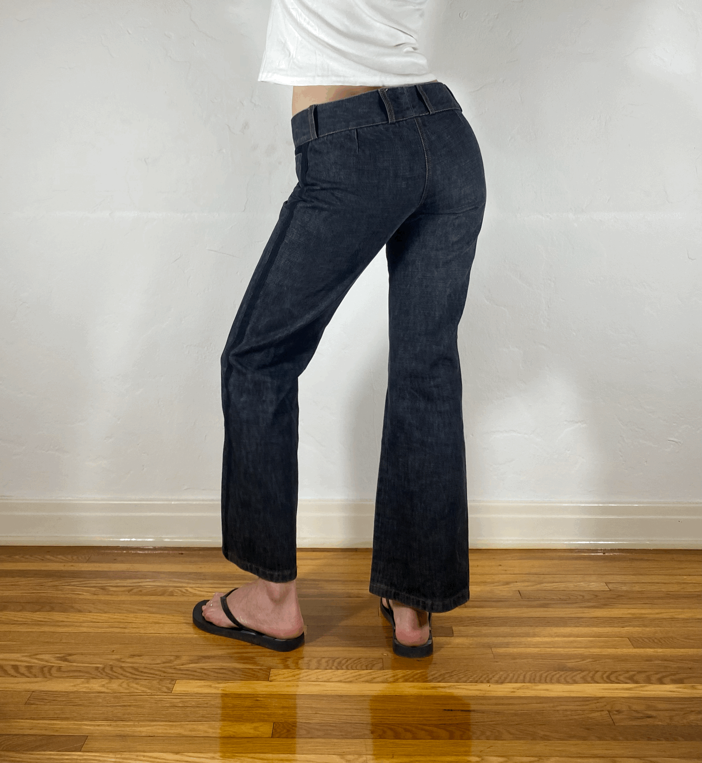Dolce & Gabbana Cropped Gray Jeans, S