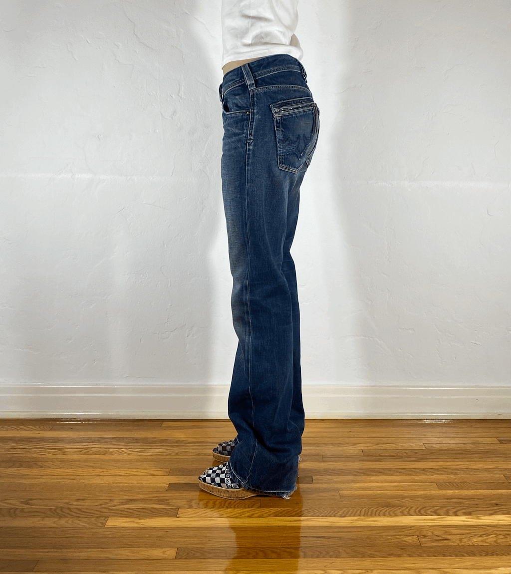 Diesel Relaxed Blue Jeans, M