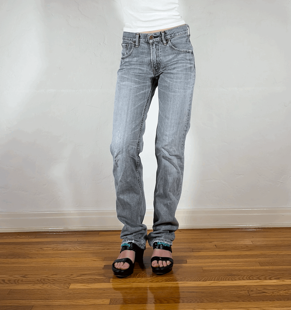 Levi Classic Vintage Gray Jeans, S