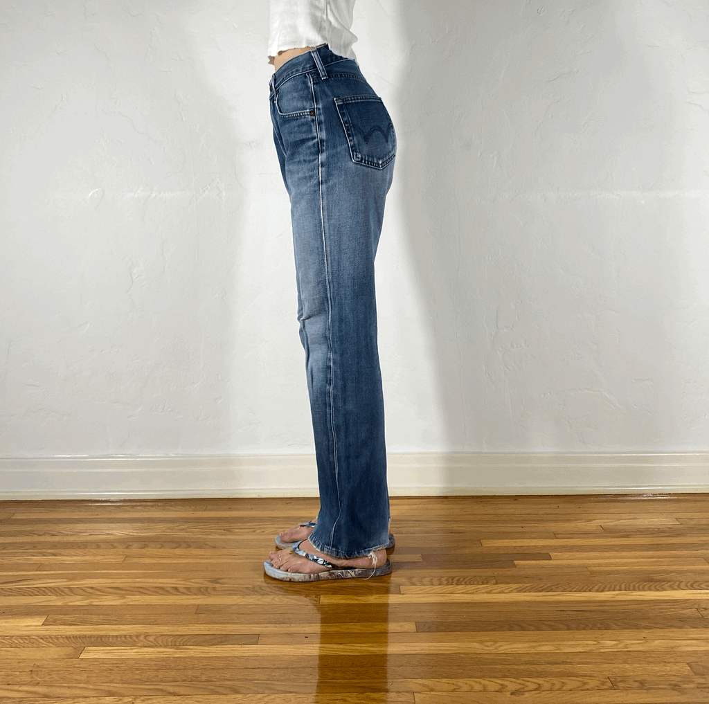 Edwin True Blue Baggy Jeans, XS