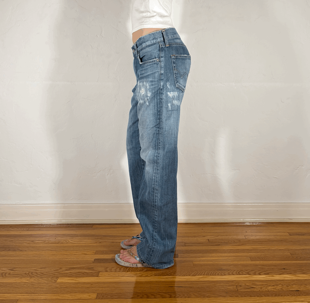 Edwin Soft Distressed Jeans, S