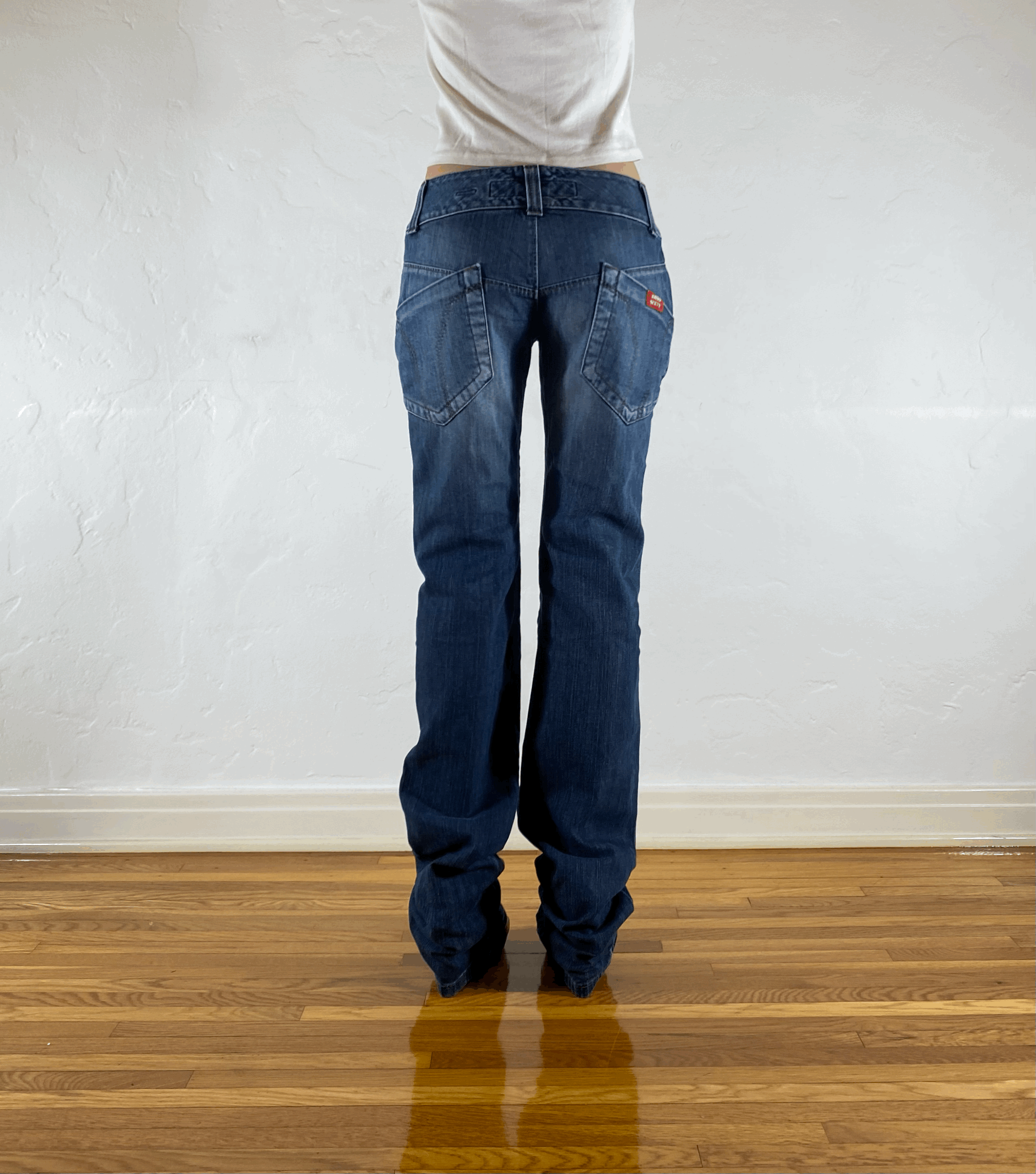 Miss Sixty Leggy Low Rise Jeans, S/M