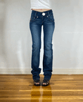 Miss Sixty Leggy Low Rise Jeans, XS