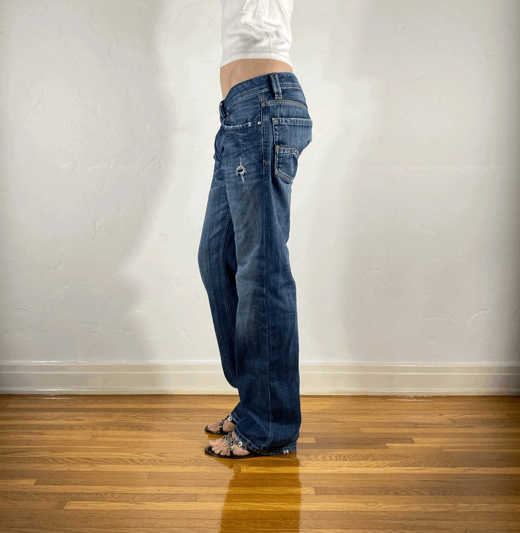 Diesel Relaxed Blue Jeans, M