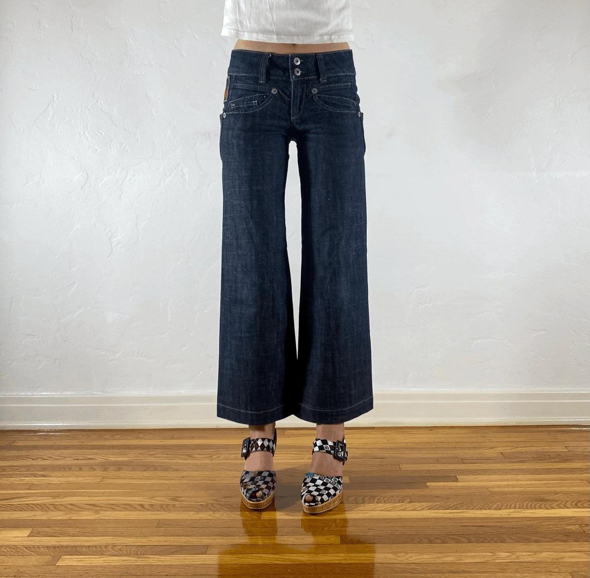 Marithe + Francois Girbaud Capri Jeans, S