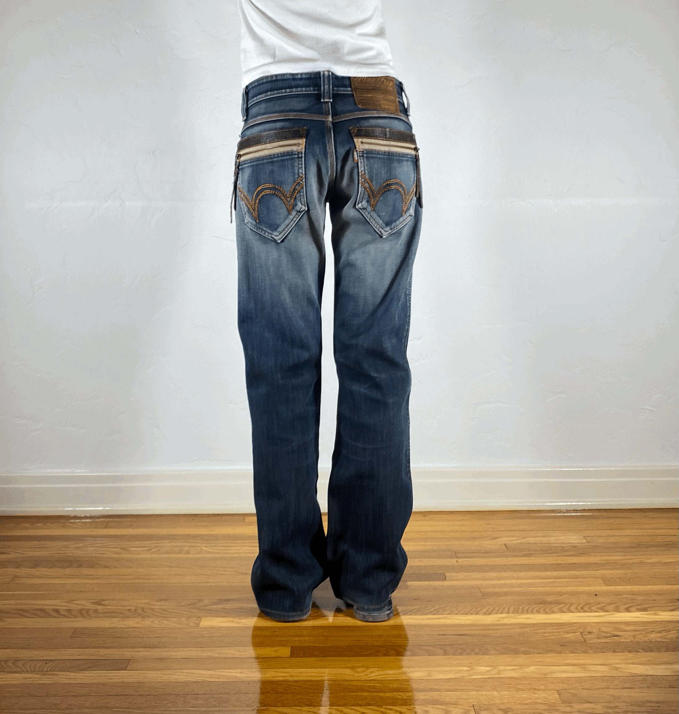 Edwin Aqua Blue Jeans, S/M