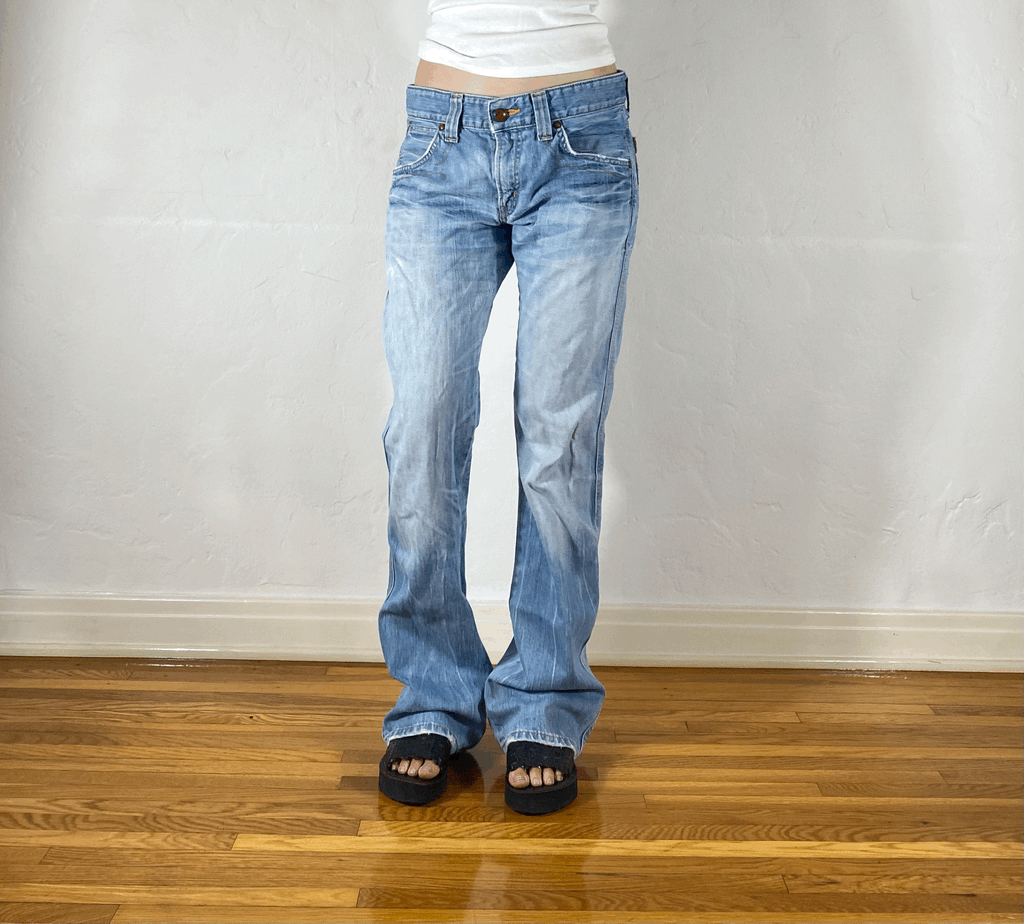 Edwin Light Blue Flare Jeans, M