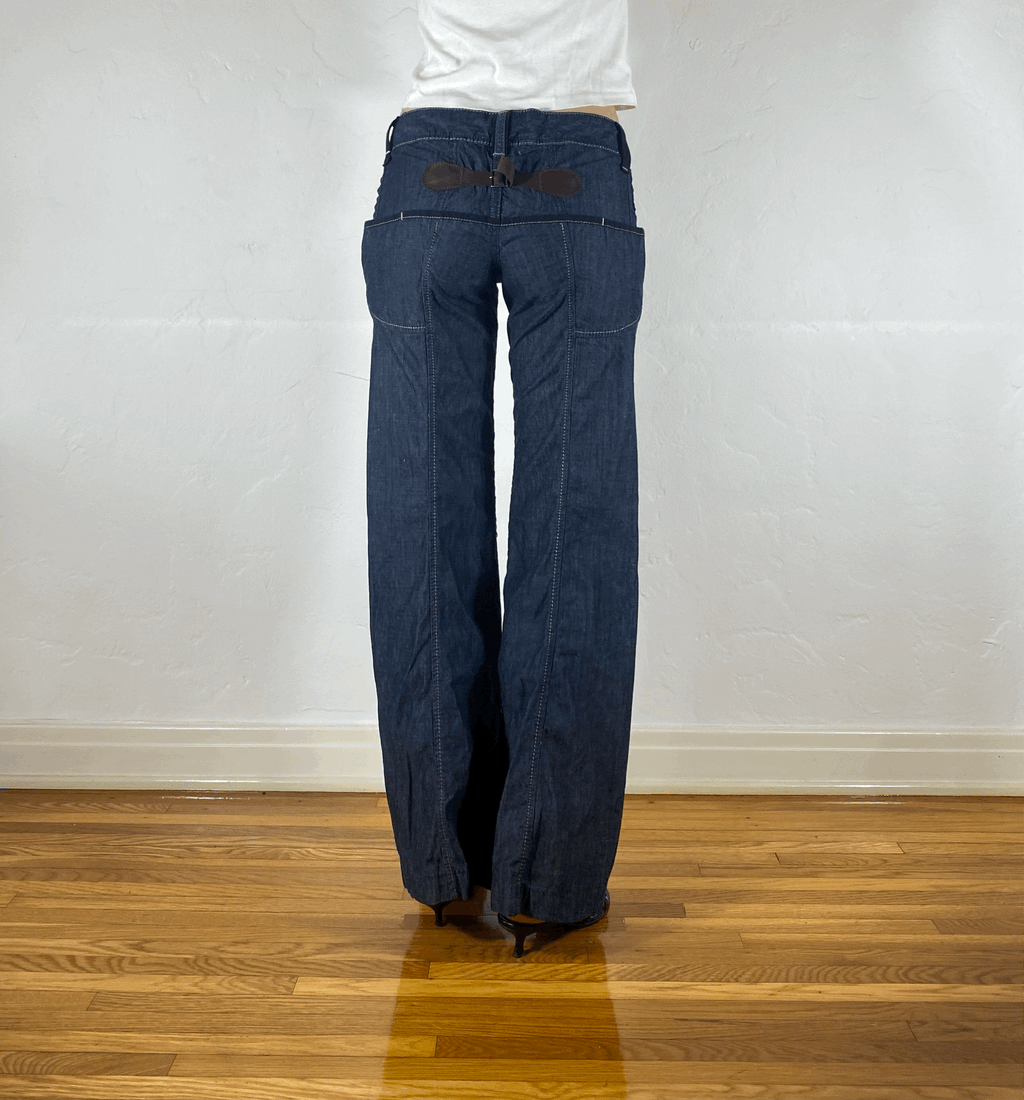 Marithe + Francois Girbaud Cinch Jeans, XS/S