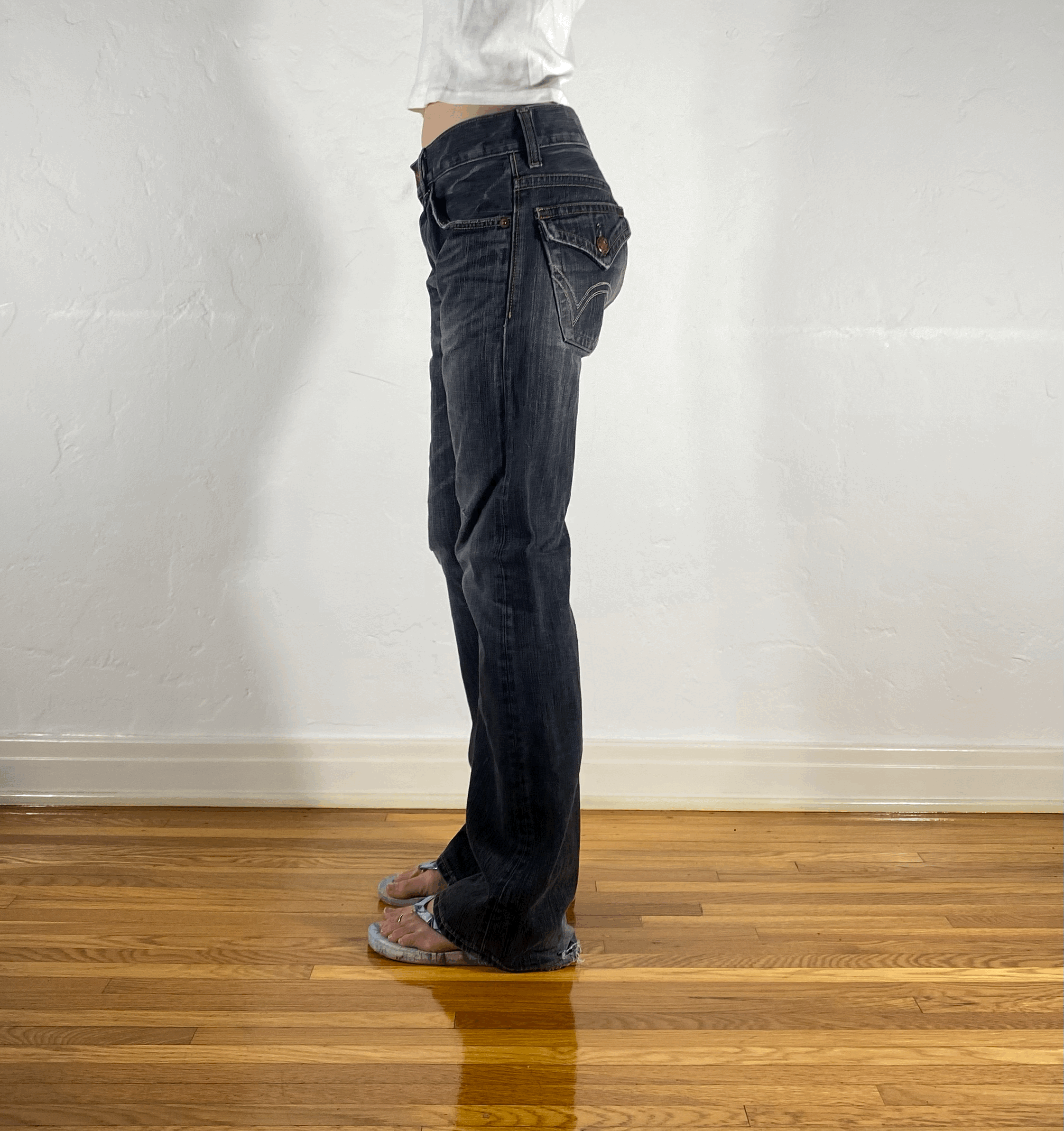 Edwin Dark Gray Jeans, S/M
