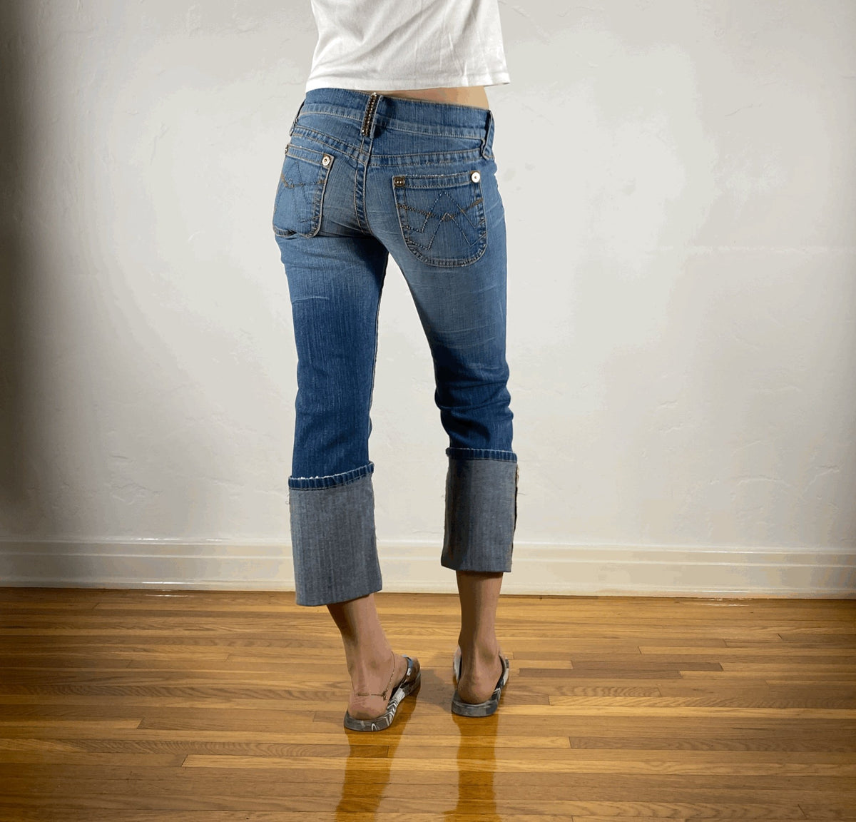 Allen Schwartz Y2K Capri Jeans, XS