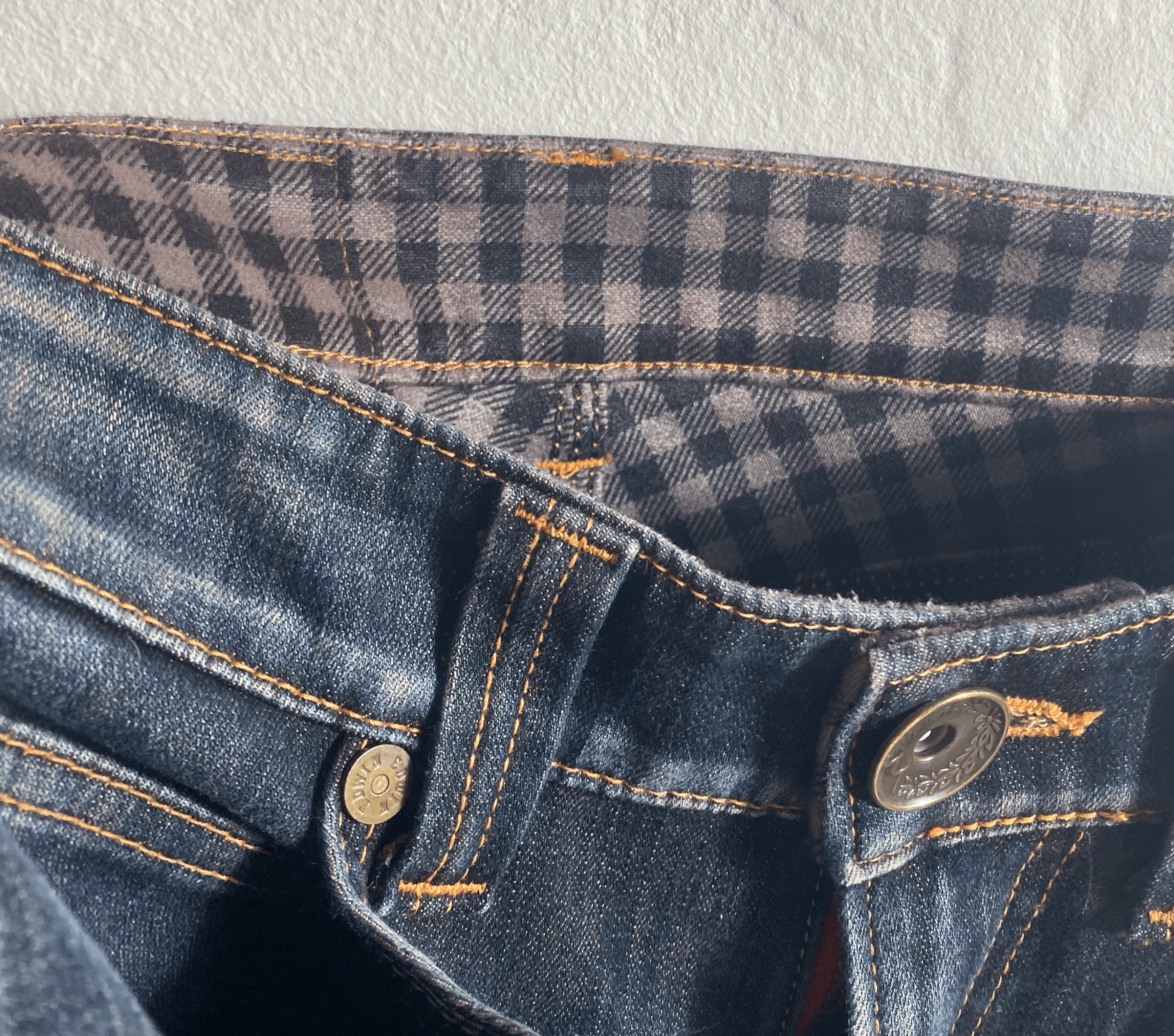 Edwin Aqua Blue Jeans, S/M