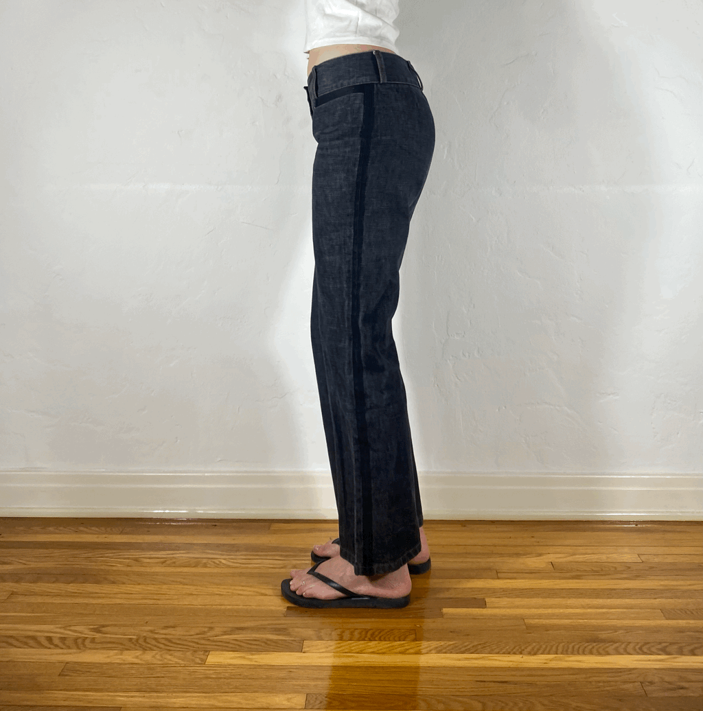 Dolce & Gabbana Cropped Gray Jeans, S