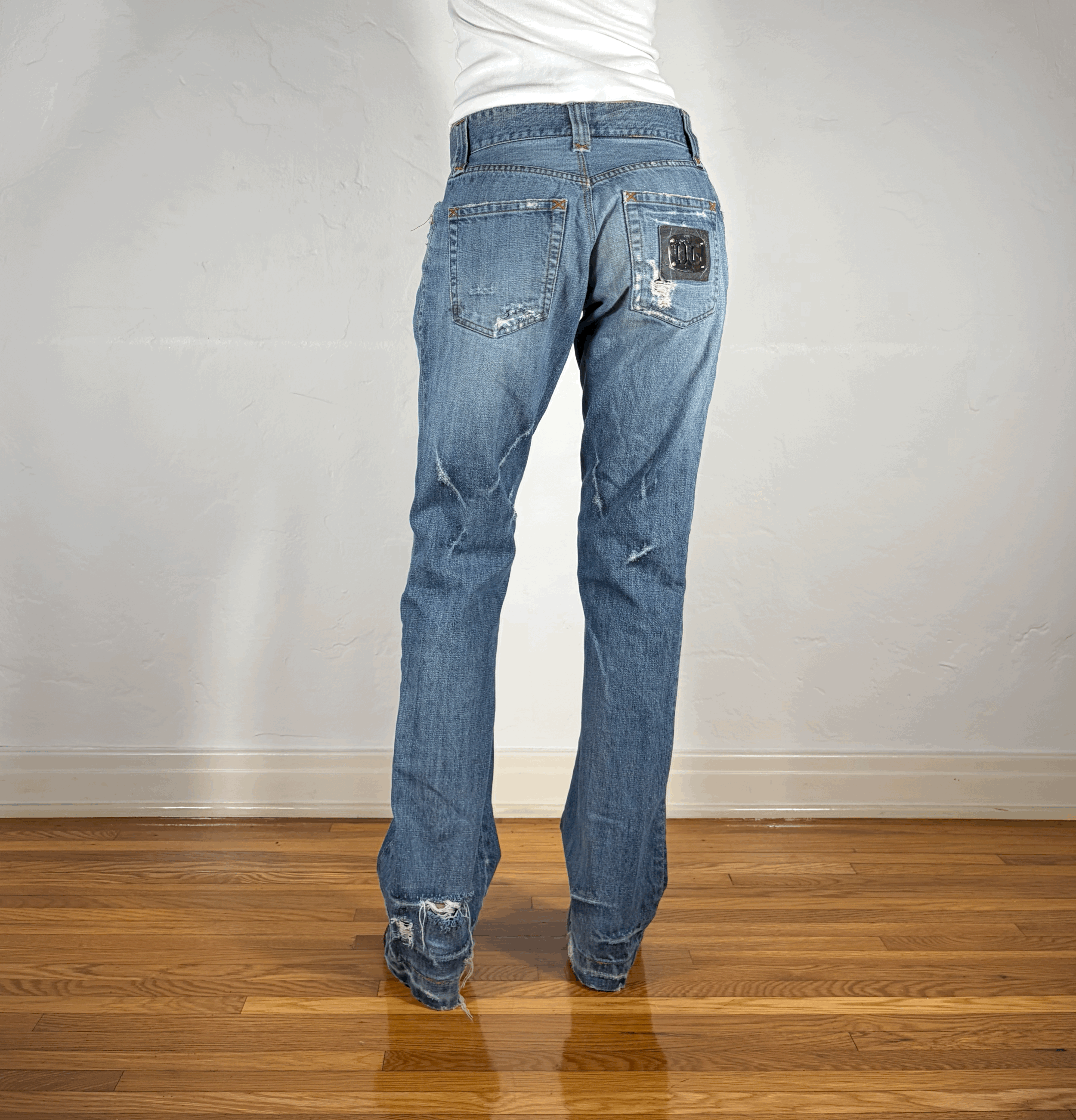 Dolce & Gabbana Distressed Jeans, S