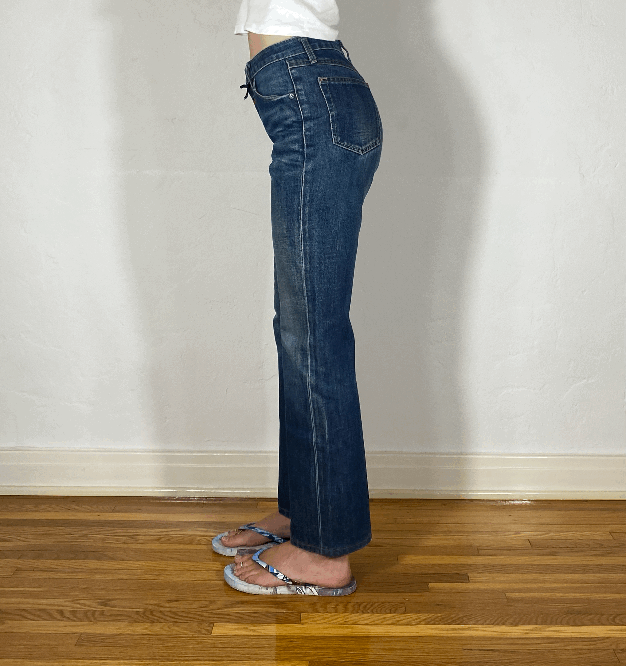 Marithe + Francois Girbaud High Waisted Jeans, S