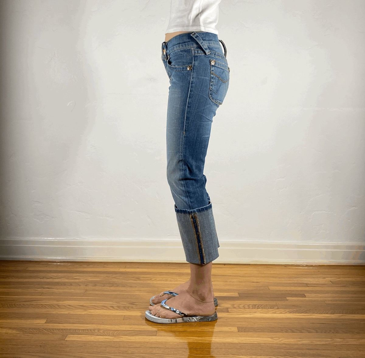 Allen Schwartz Y2K Capri Jeans, XS