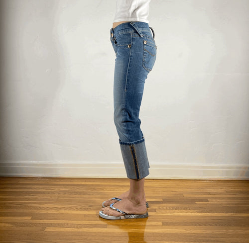 Allen Schwartz Y2K Capri Jeans, XS