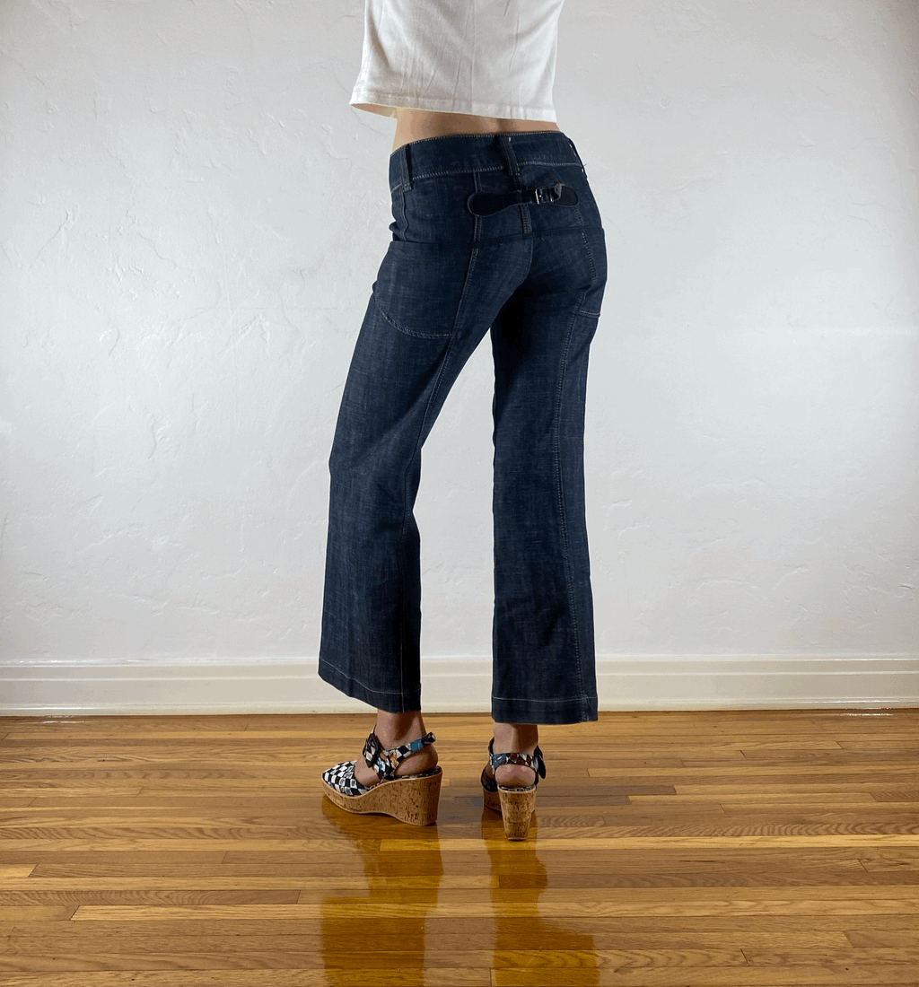 Marithe + Francois Girbaud Capri Jeans, S