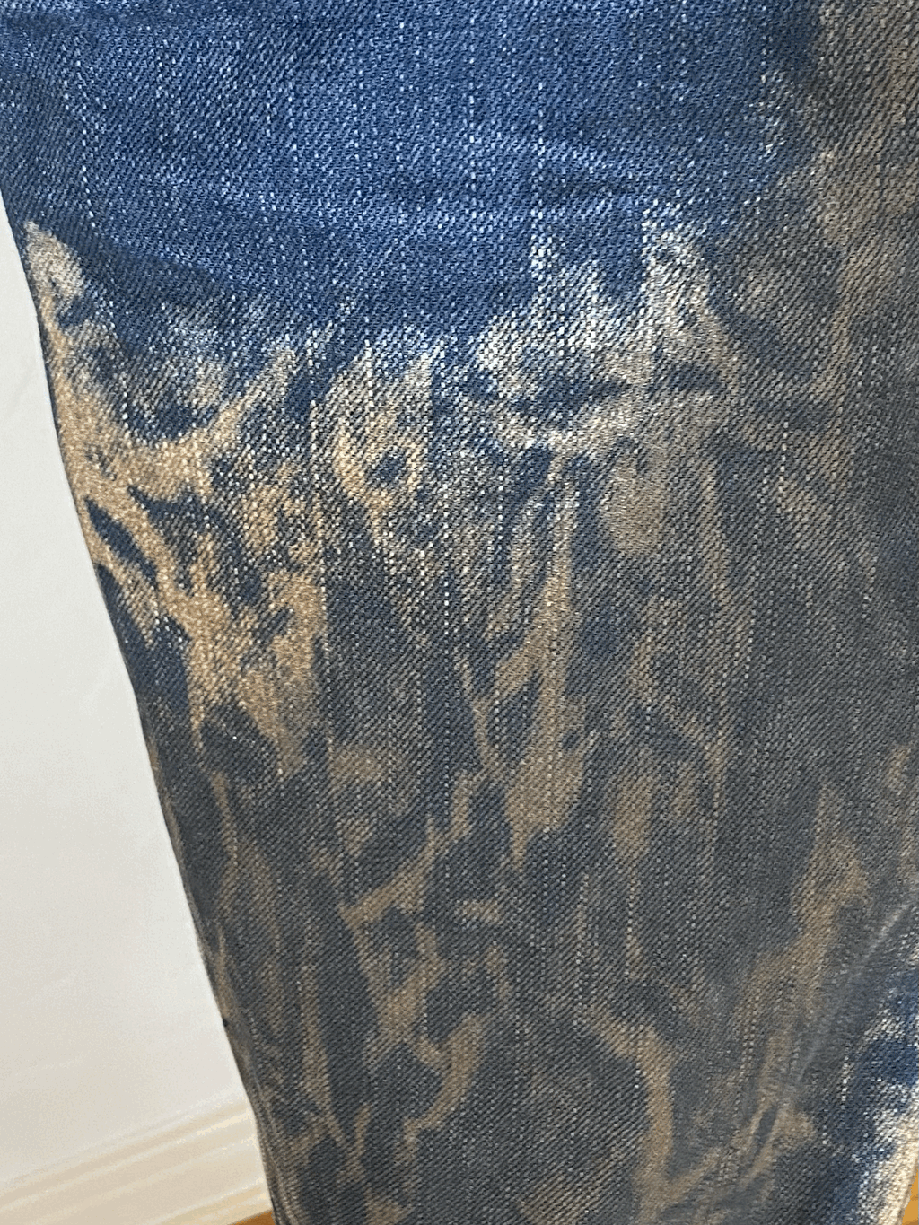 Diesel Leopard Ombre Skinny Rocker Jeans, S/M