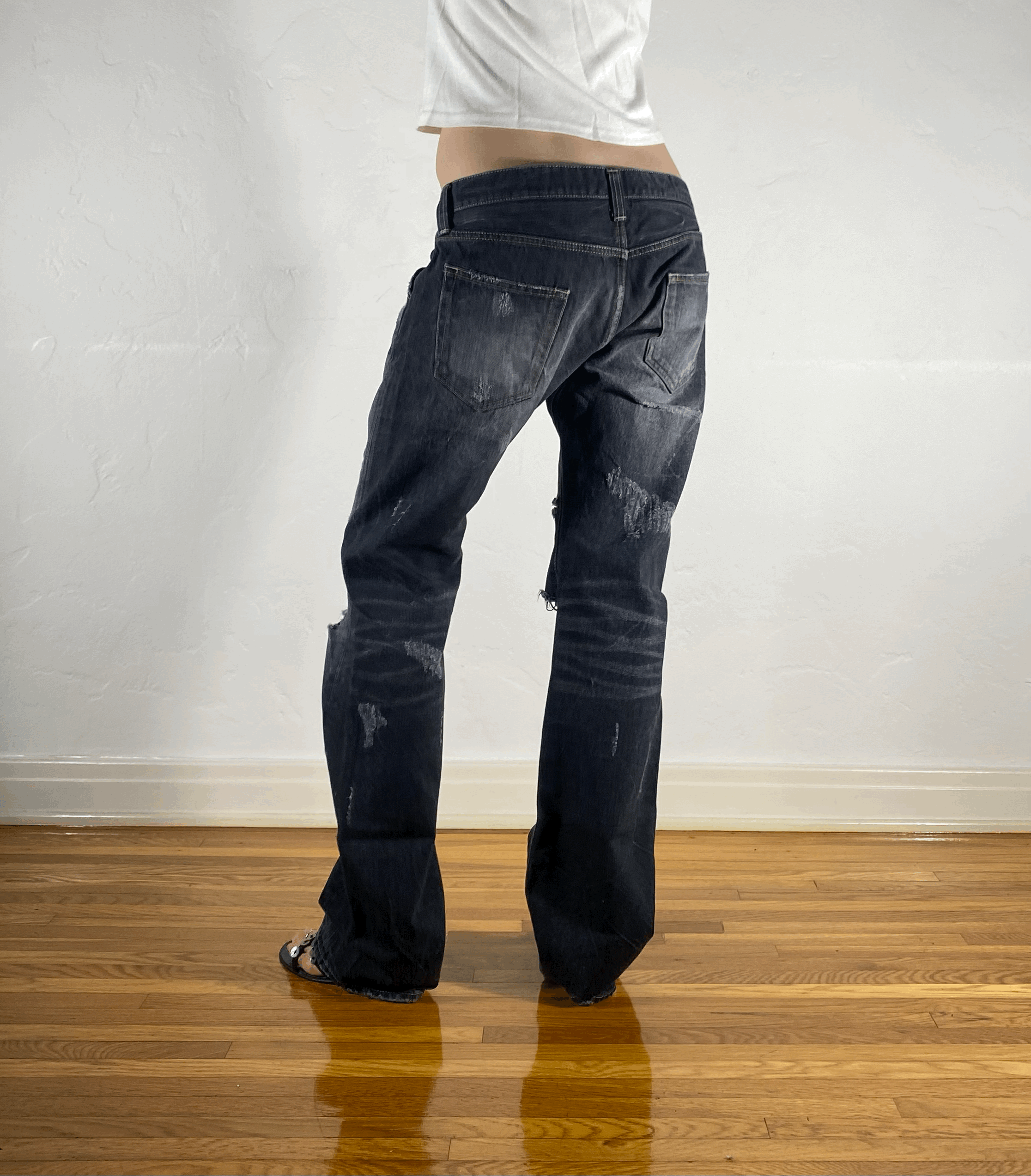 Vanquish Gold Label Black Jeans, S