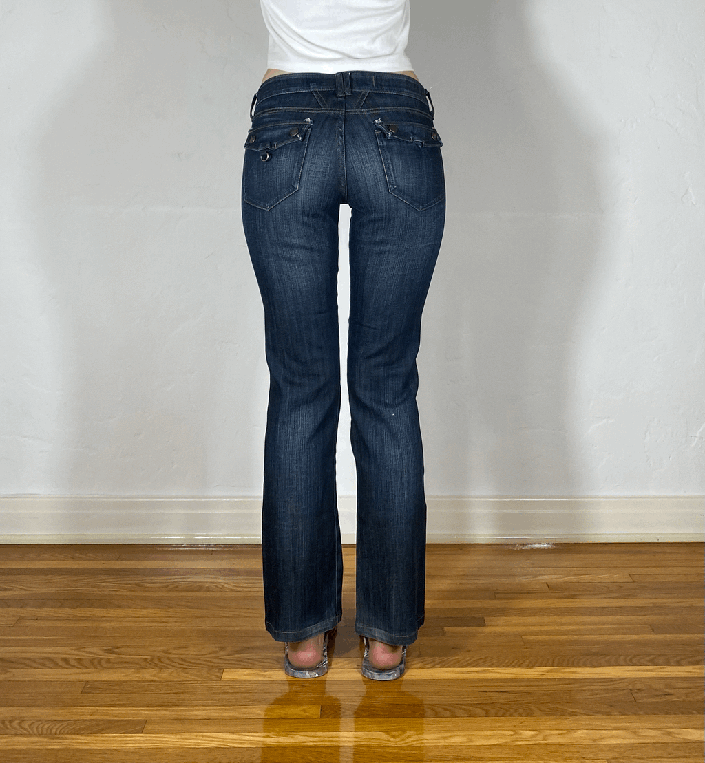 Marithe + Francois Girbaud Straight Jeans, XS